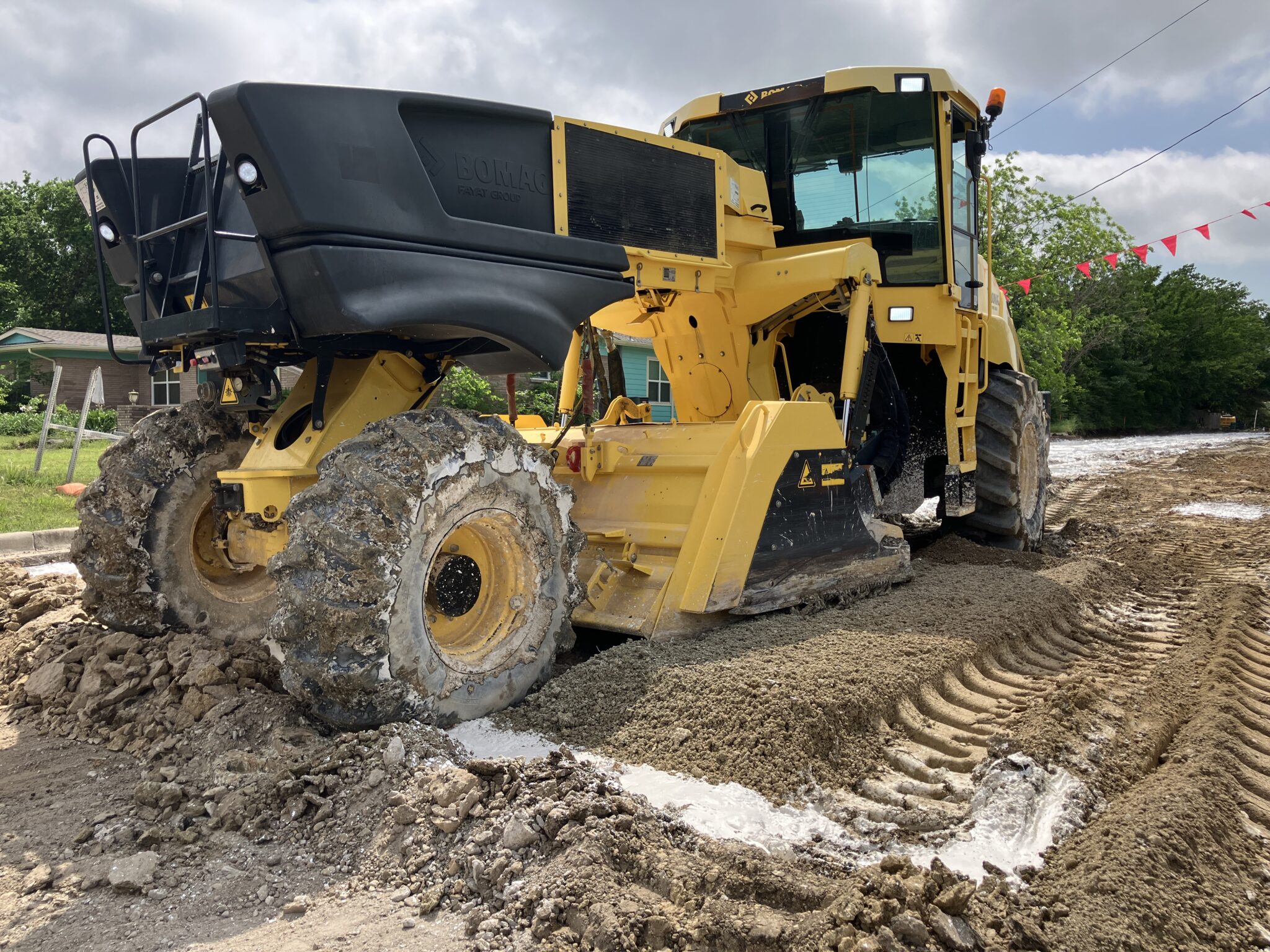 Lime Slurry Mixing for Crescent St.